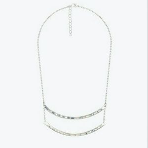 Double bar necklace